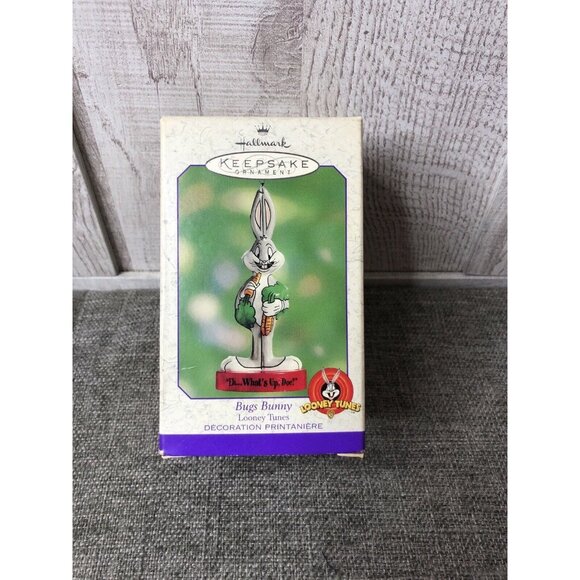 Hallmark Other - Hallmark Keepsake Ornament Bugs Bunny Looney Tunes Printaniere Eh What's Up Doc